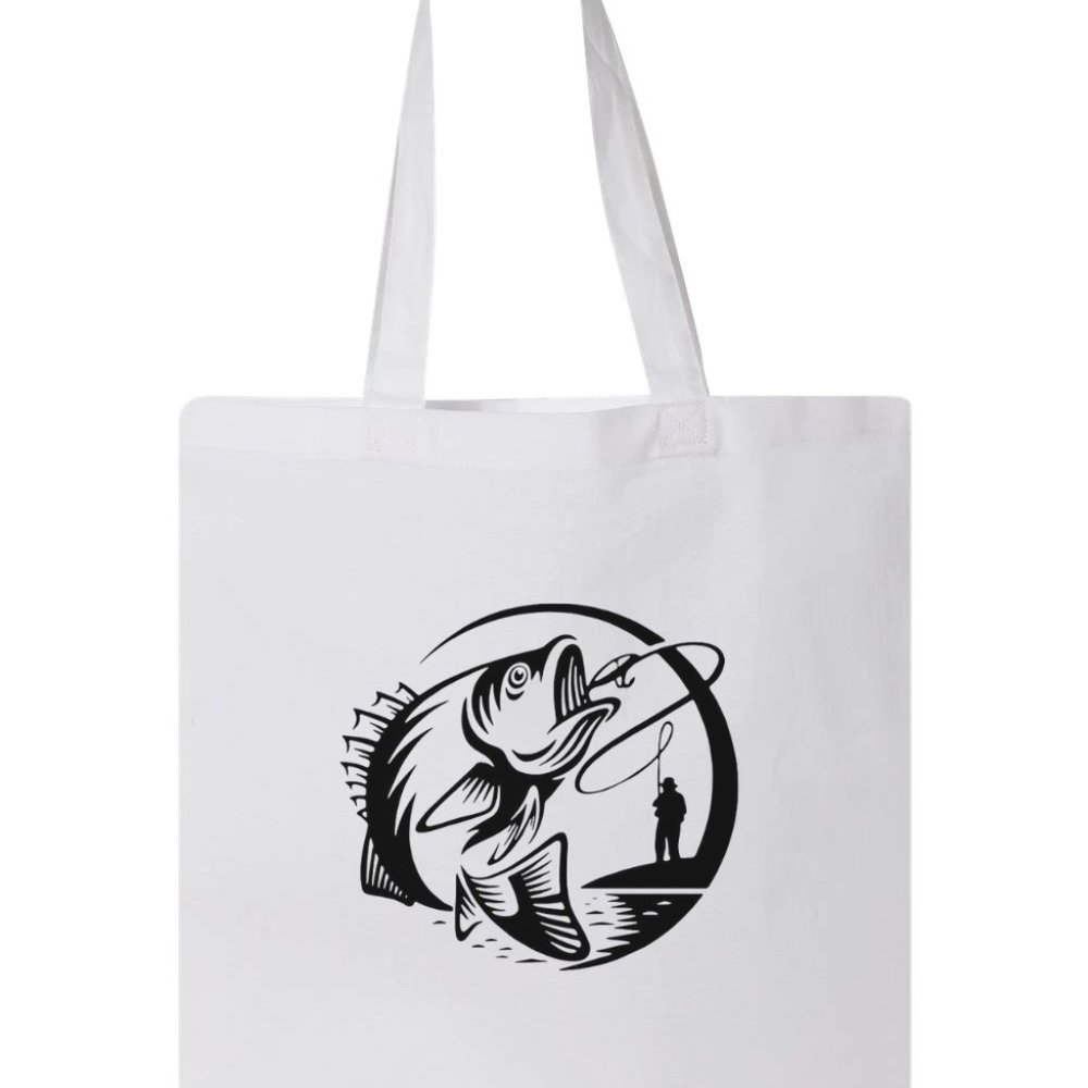 Simple Camo American Bass Love Fishing Fisherman Design